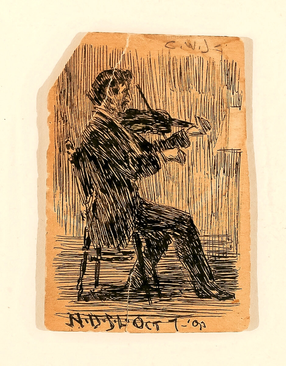 Seated Violinist