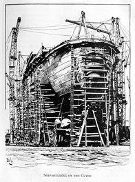 Ship-building on the Clyde (Barbara Jefferys)