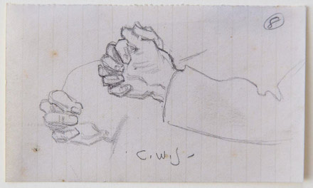 Studies of Clasped Hands