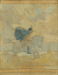Study for Brock's Ride to Queenston
