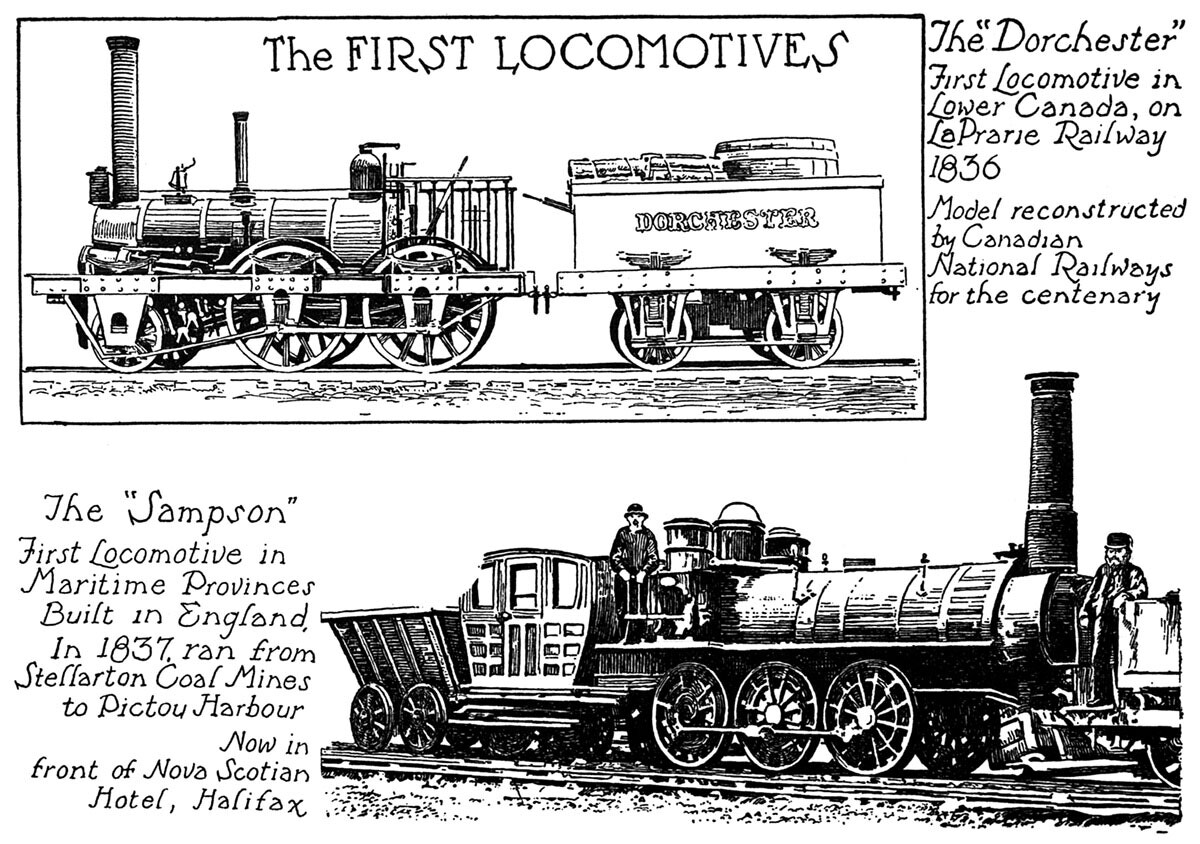 The First Locomotives