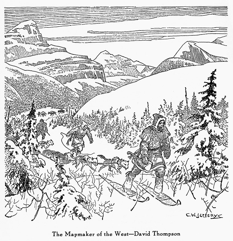 The Mapmaker of the West - David Thompson