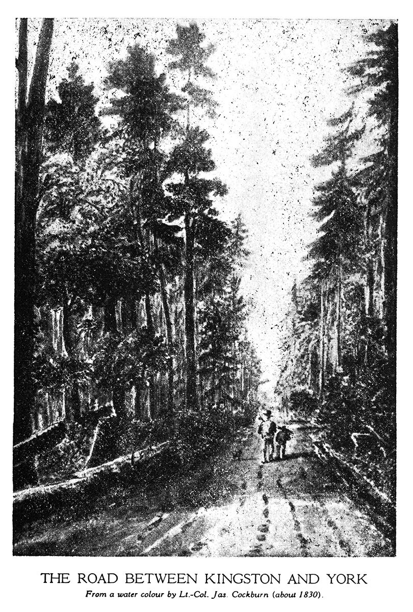 The Road Between Kingston and York