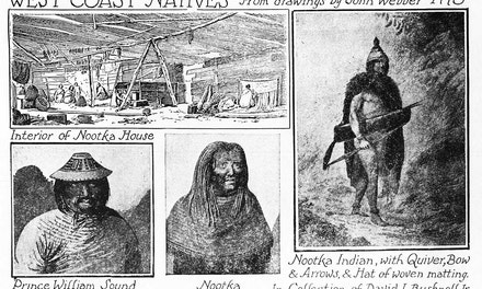 West Coast Natives, From Drawings by John Webber