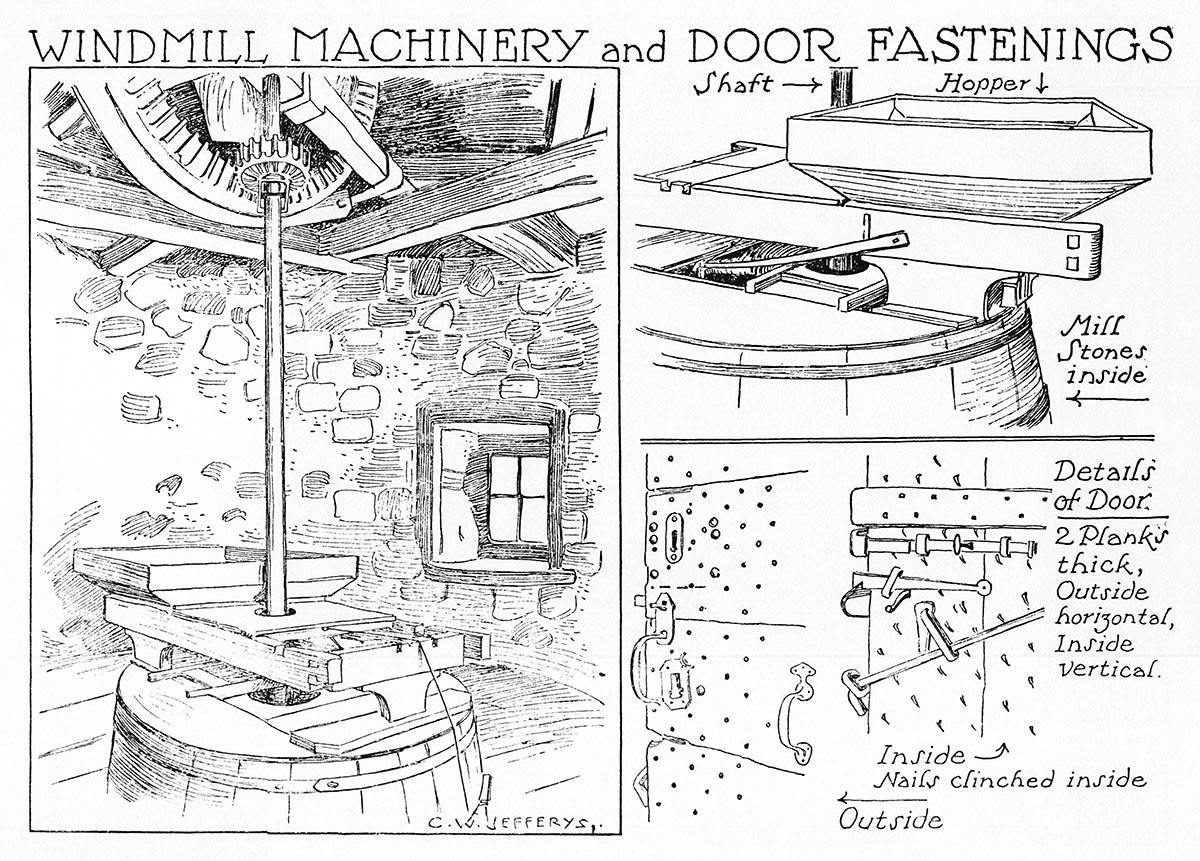 Windmill Machinery And Door Fastenings