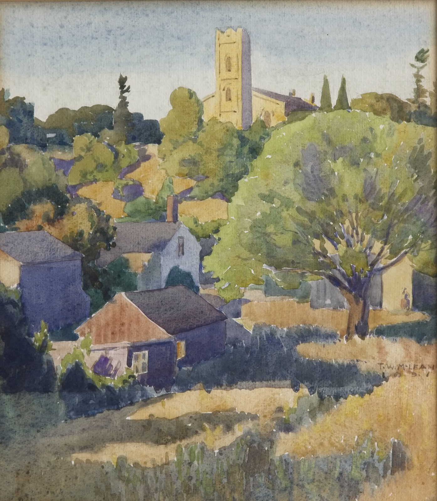 York Mills Looking Towards St. Johns (T.W.McLean)