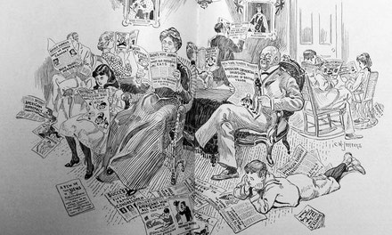 A Quiet Evening in a Canadian Home