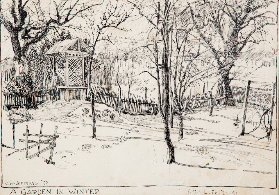 A Garden in Winter