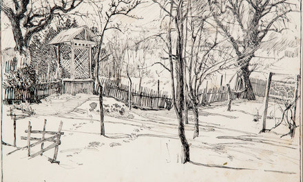 A Garden in Winter