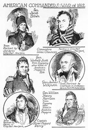 American Commanders: War Of 1812