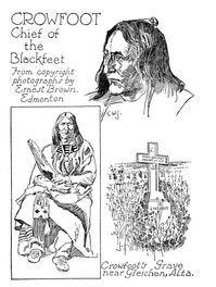 Crowfoot, Chief of the Blackfeet