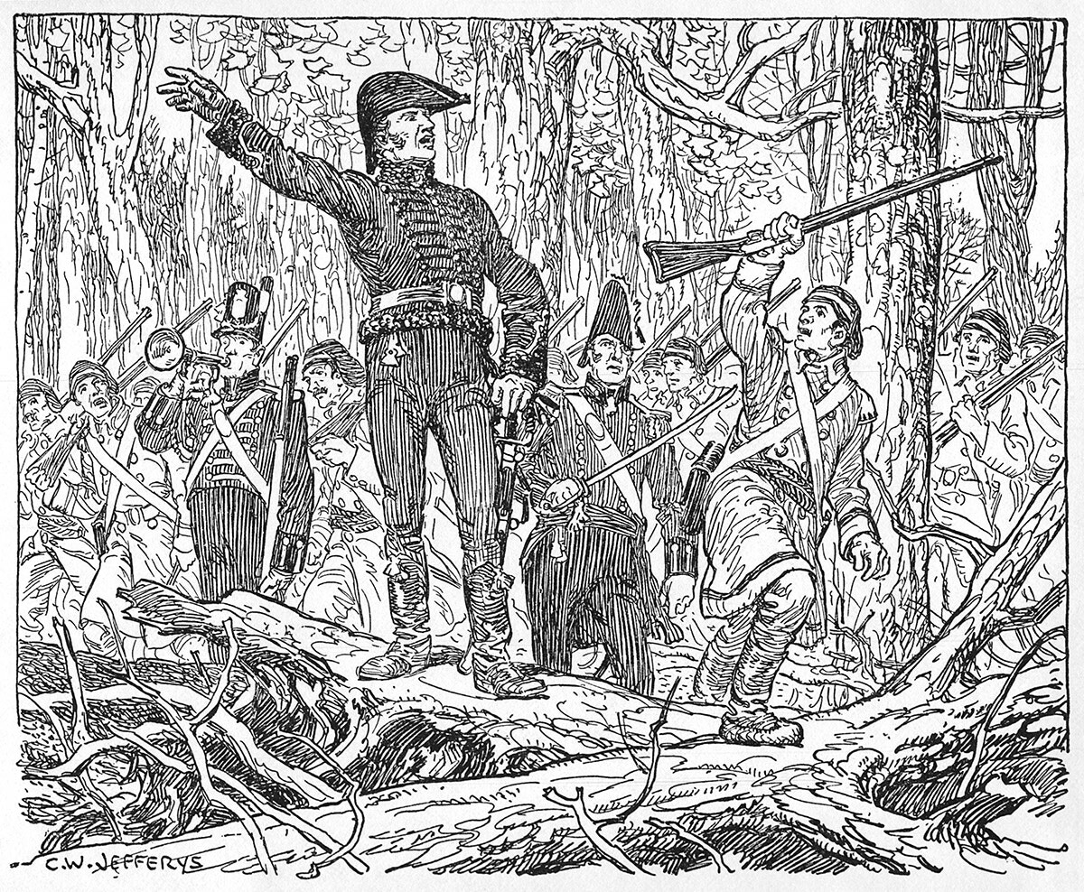 De Salaberry At Chateauguay, 1813