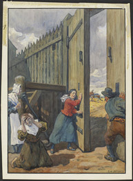 Madeleine De Vercheres Defends Her Father's Fort