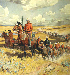 March to the Rockies of the North West Mounted Police
