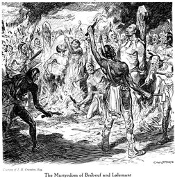 Martyrdom of Brebeuf and Lalemant