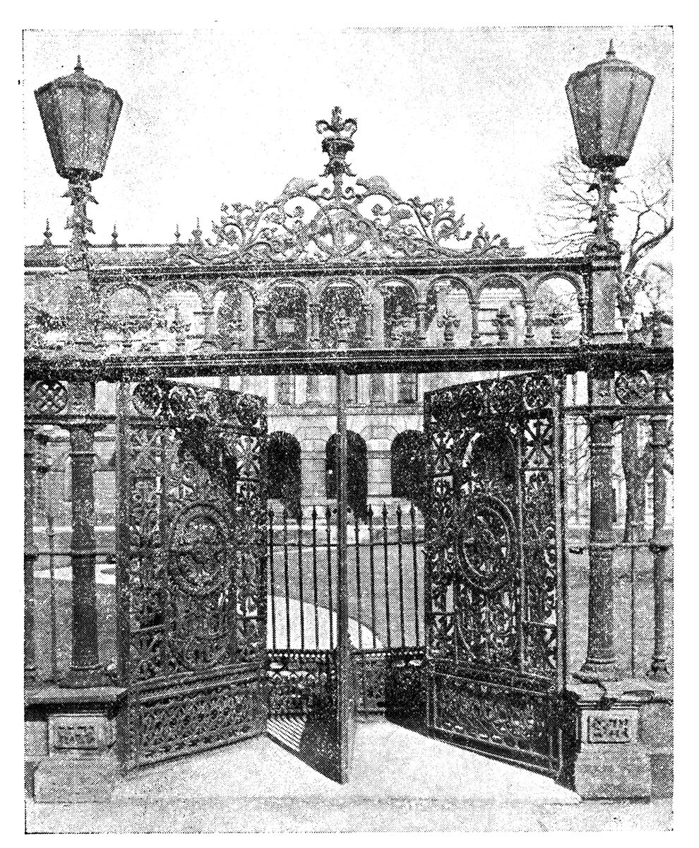 Ornamental Ironwork, Gateway of Osgoode Hall