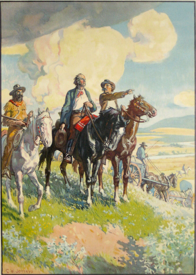 Palliser and Hector in the West