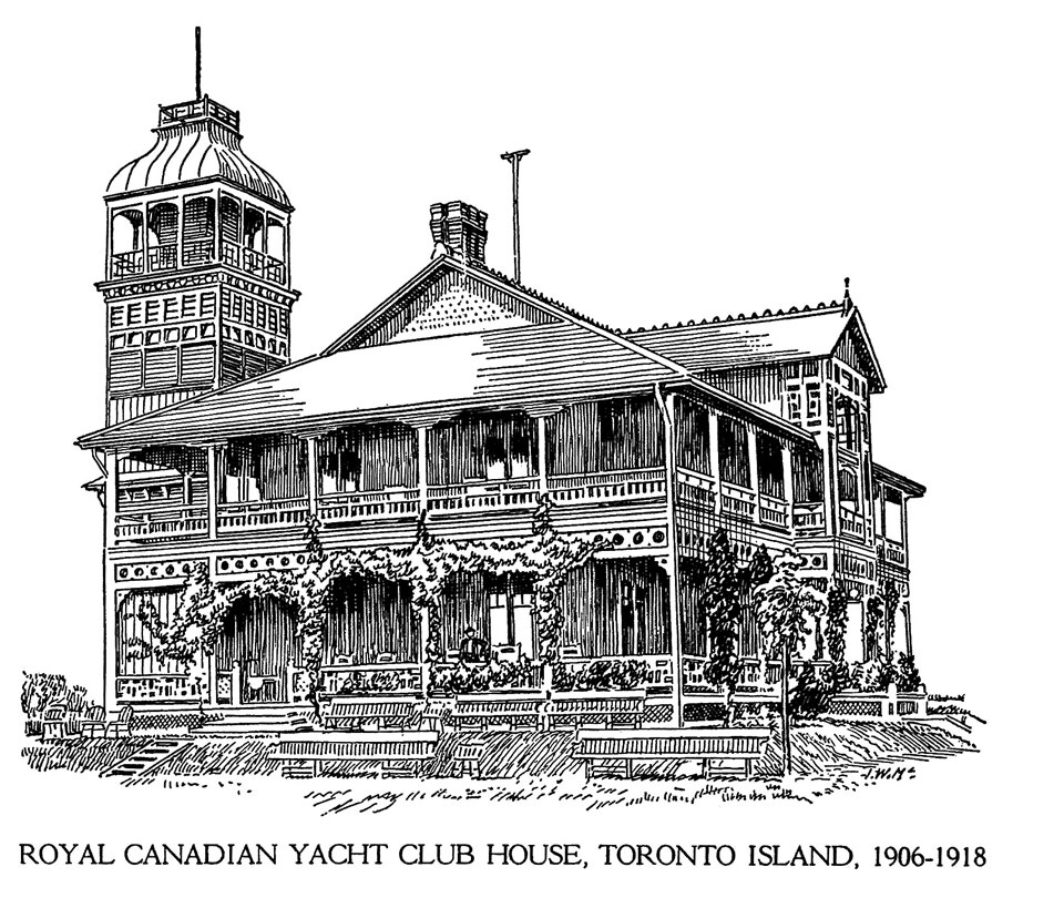 Royal Canadian Yacht Club House, Toronto Island