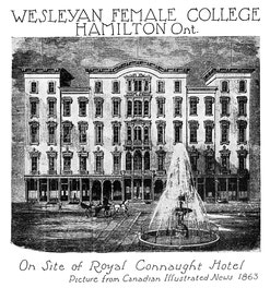 Wesleyan Female College, Hamilton